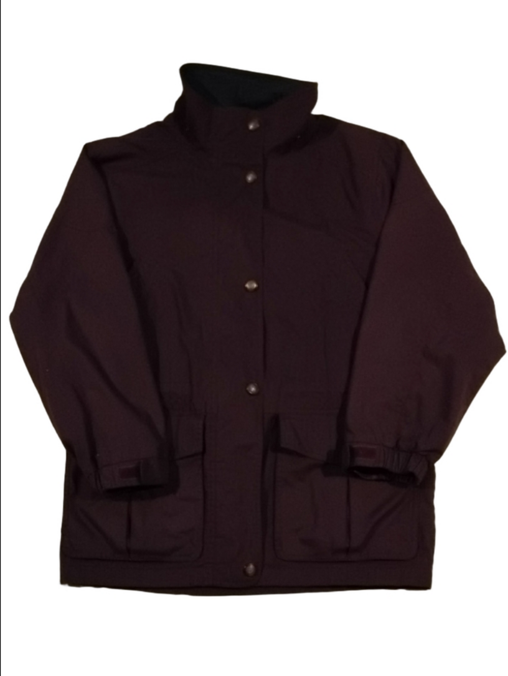 Pacific Trail Plum Utility Jacket with Snap Front